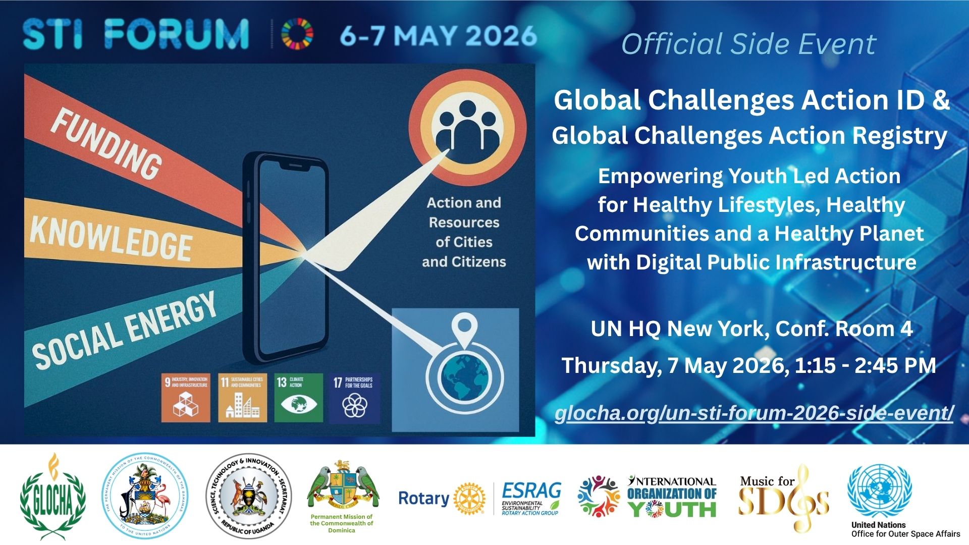 UN STI Forum 2026 Side Event – Welcome to GloCha